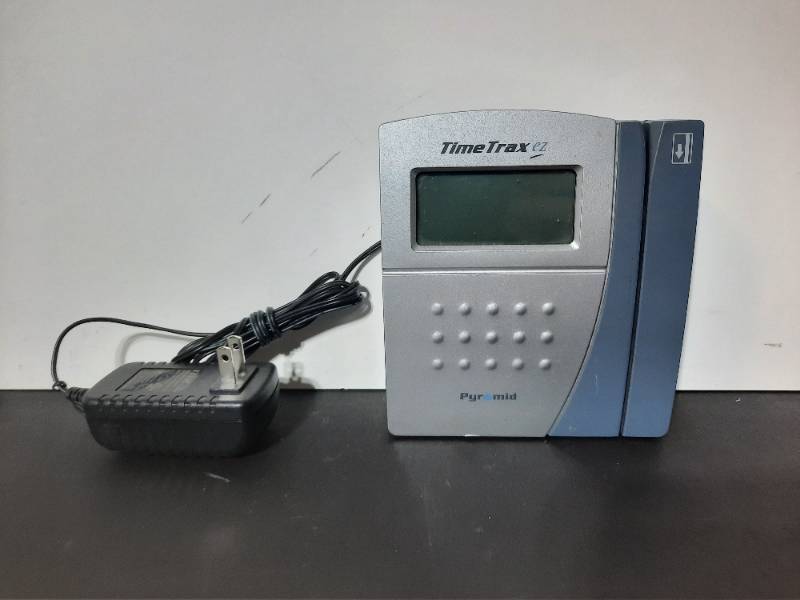 Pyramid Time Trax Serial System, swipe card time clock