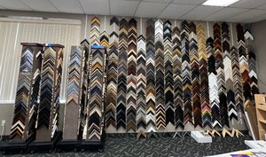 Moulding Samples and (4) Rotating Display stands.