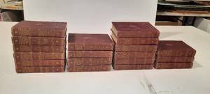 Harvard Classics The Five-foot Shelf of Books, Copyright 1909, Volumes 1, 8, 15, 16, 18-21, 23, 29-31, 35, 37-39, 43, 44, 47.