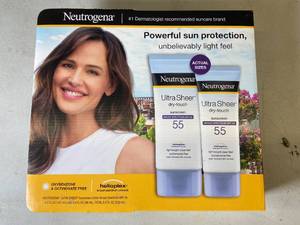 Neutrogena Ultra Sheer Dry-Touch Sunscreen 55SPF - 2-Pack