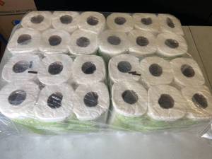 Just Bath Tissue 2-Ply Toilet Paper 12 Rolls x 4 - Total 48 Rolls