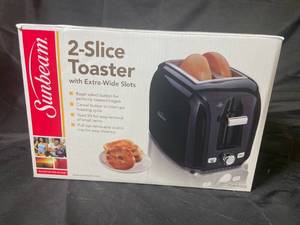 Sunbeam 2 Slice Toaster w Extra Wide Slots