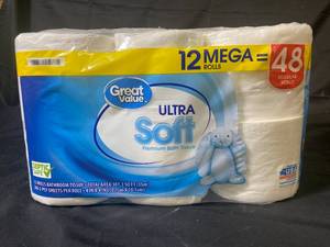 Ultra Soft Premium Bath Tissue - 12 Mega Rolls