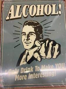 10x12 Tin Sign