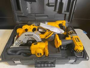 Dewalt Assorted Power Tools & Box