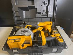 Dewalt Assorted Power Tools & Box