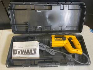 Dewalt Reciprocating Saw & Box