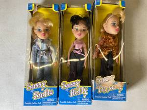 Sassy Squad Fashion Dolls - Holly, Sadie, & Tiffany - 3-Pack