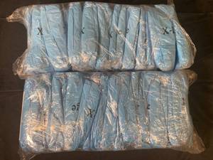 Blue X-Large Polyethylene Gowns - 100-Pack