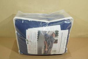 RelaxBlanket 30lb Cotton Weighted Blanket -Navy, 80x90