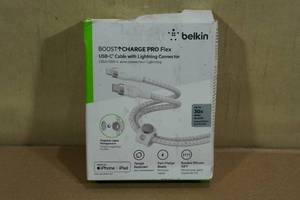 Belkin Boost Charge Pro Flex USB-C Cable with Lightning Connector