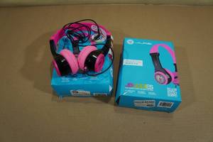 2 Pairs JLab JBuddies Folding Kids Headphones
