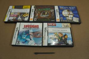 5 Nintendo DS Games