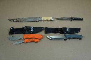 Assorted Fixed Blade Knives