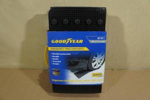 Set of 2 Goodyear Emergency Traction Mats