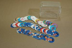 Large Assortment of POGS -Minnesota Twins including Kirby