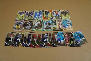 Assorted Football Cards - Inserts, Parallels