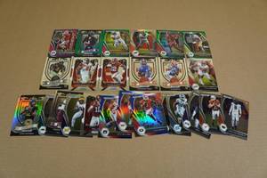 Assorted Football Cards - Inserts, Parallels