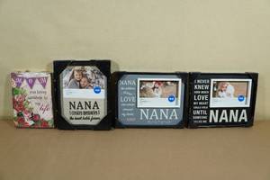 3 NANA Picture Frames with Mom Canvas