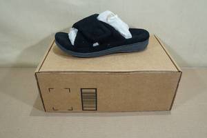 Vionic Womens Relax Slippers -Size 7, Black