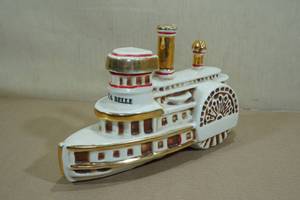 Vintage Azra Brooks Delta Bell Decanter 1969