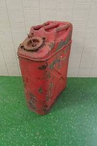 Vintage Metal Liquid Can