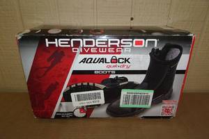 Henderson Divewear 7mm Aqualock Dive Boots -Size 16