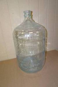 Vintage Glass Water Jug