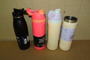 4 Incomplete Insulated Water Bottles