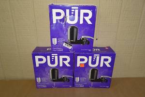3 PUR Water Filtration Systems
