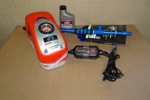 Black  Decker Air Station with Assorted Car Accessories
