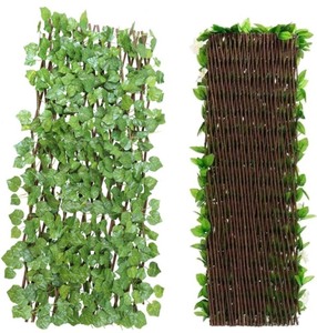 Expandable Faux Ivy Privacy Fence