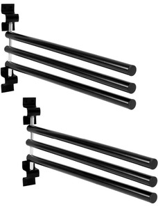 Qwork 2-Pack Saddle PadBlanketTowel Rack