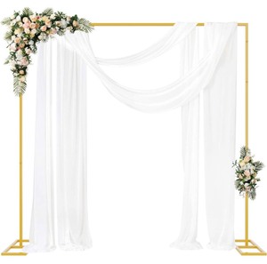 Fomcet 8x8 Heavy Duty Backdrop Stand -Gold