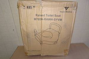 Vaunn Medical Raised Toilet Seat