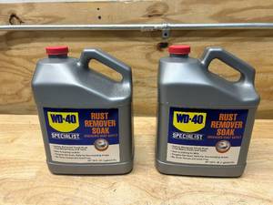 WD-40 Lot of 2- Specialist Rust Remover Soad (1 gallon each)