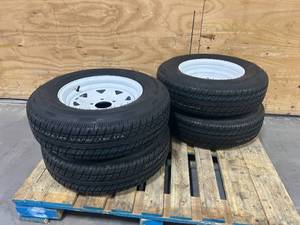 RAINIER ST Lot of 4- Trailer Tires