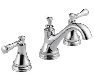 DELTA Silverton 8 in. Widespread 2-Handle Bathroom Faucet in Chrome (03122430)