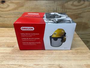 OREGON Chainsaw Safety Helmet Combination, Includes Helmet, Visor and Ear Protection 563474