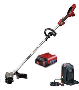 TORO Flex-Force Power System 60V Max Lithium-Ion Brushless Cordless 1416 Inch Electric String Trimmer with 2.5Ah Battery and Charger, BlackRed (retail $229.99)