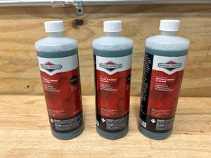 BRIGGS & STRATTON Lot of 3 Bottles of- 6833 House and Siding Cleaner Pressure Washer Concentrate, 32-Ounce Per Bottle
