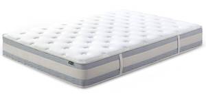 ZINUS 10 Inch Comfort Support Hybrid Quilted Mattress, Pocket Innersprings for Motion Isolation, Edge Support, Queen, White