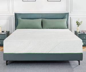NOVILLA  Queen Mattress, 10 Inch, Cooling Gel Memory Foam, Medium Firm, White
