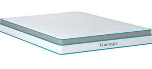 LINENSPA 10 Inch Memory Foam and Spring Hybrid Mattress- Queen