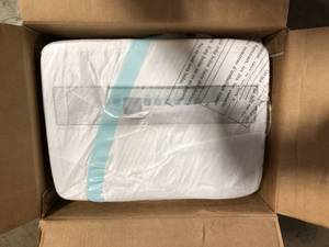 Midea 50 Pt. 4,500 Sq. Ft. Bucket Dehumidifier in White with Wi-Fi Enabled Customer Returns See Pictures