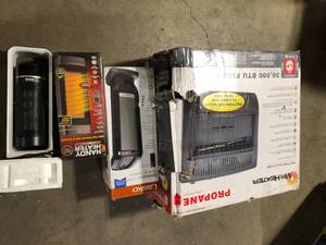 Lot of Assorted Heaters Various Models and Conditions Customer Returns See Pictures