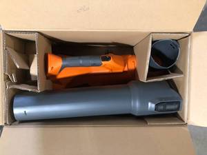 RIDGID 18V Brushless 130 MPH 510 CFM Cordless Battery Leaf Blower (Tool Only)   Customer Returns See Pictures