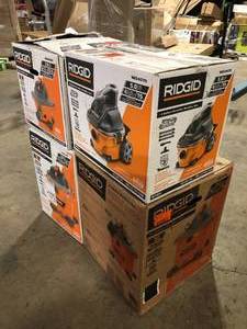 Lot of Assorted WetDry Shop Vacs Various Models and Conditions  Customer Returns See Pictures