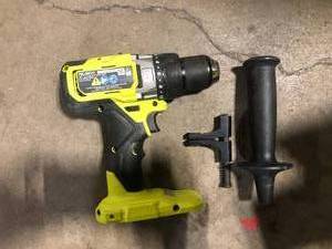 RYOBI ONE HP 18V Brushless Cordless 12 in. Hammer Drill (Tool Only)  Customer Returns See Pictures