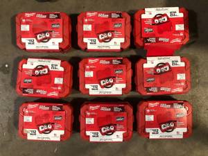 Lot of Milwaukee Hole Dozer General Purpose Bi-Metal Hole Saw Set (10-Piece) Customer Returns See Pictures